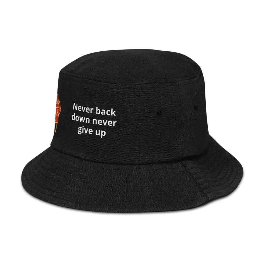 Rose Bucket hat with Quote 