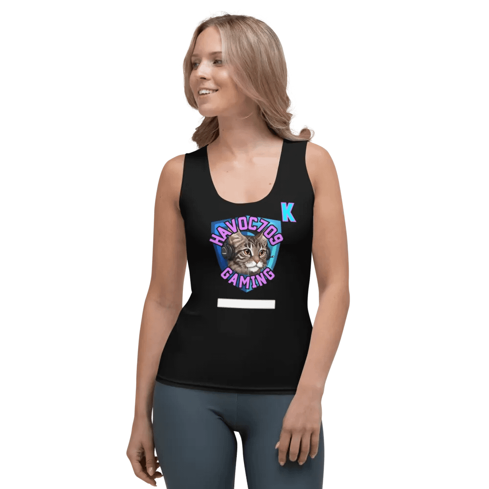 Kitty Krew Ladies 1 Plate Tank Top [black] product image (1)