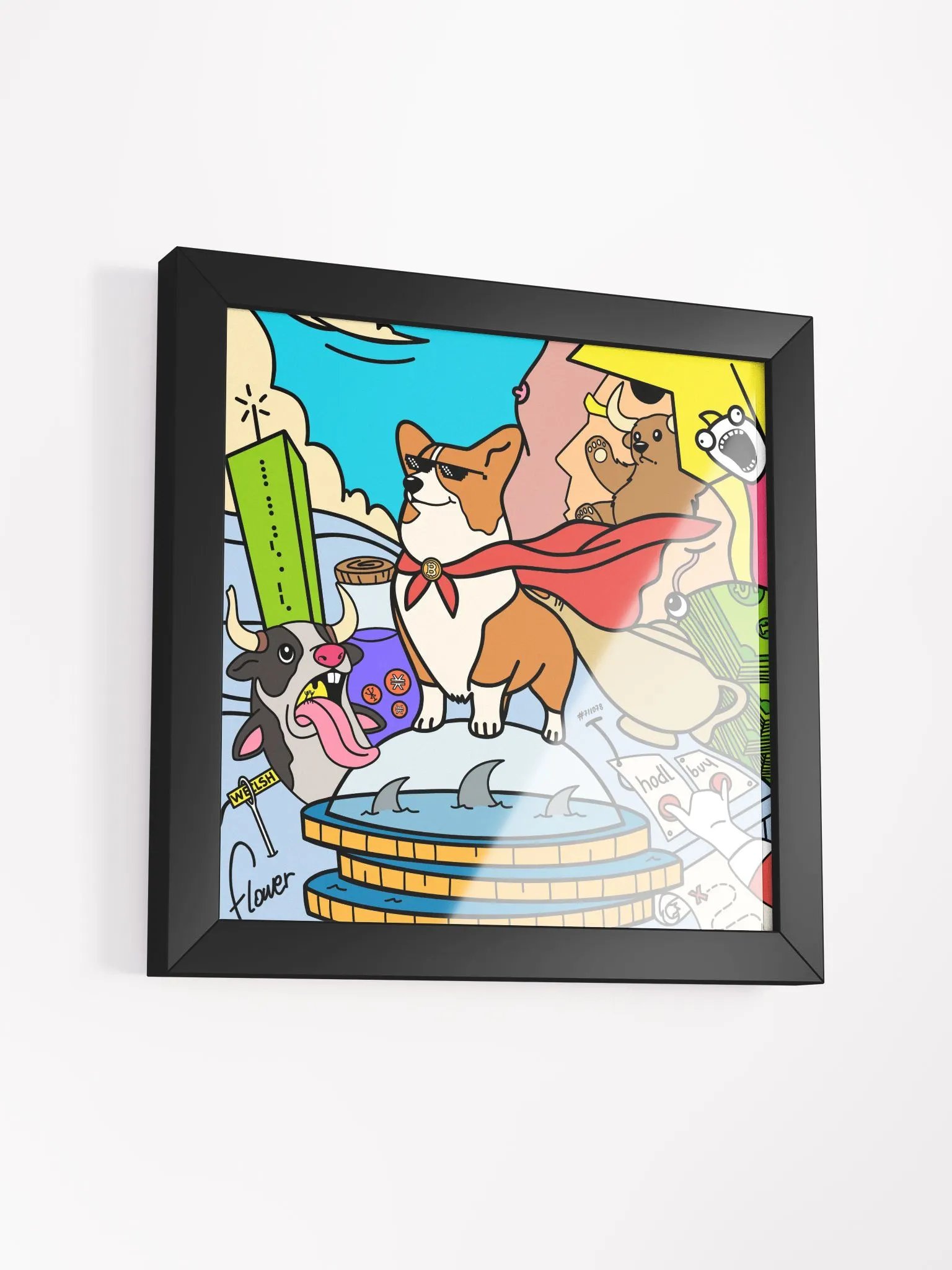 Celebrating the Journey of $Welsh - Framed High-Quality Matte Poster product image (3)