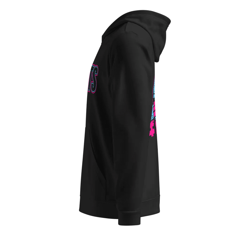 Neo Tilted Black Hoodie product image (4)