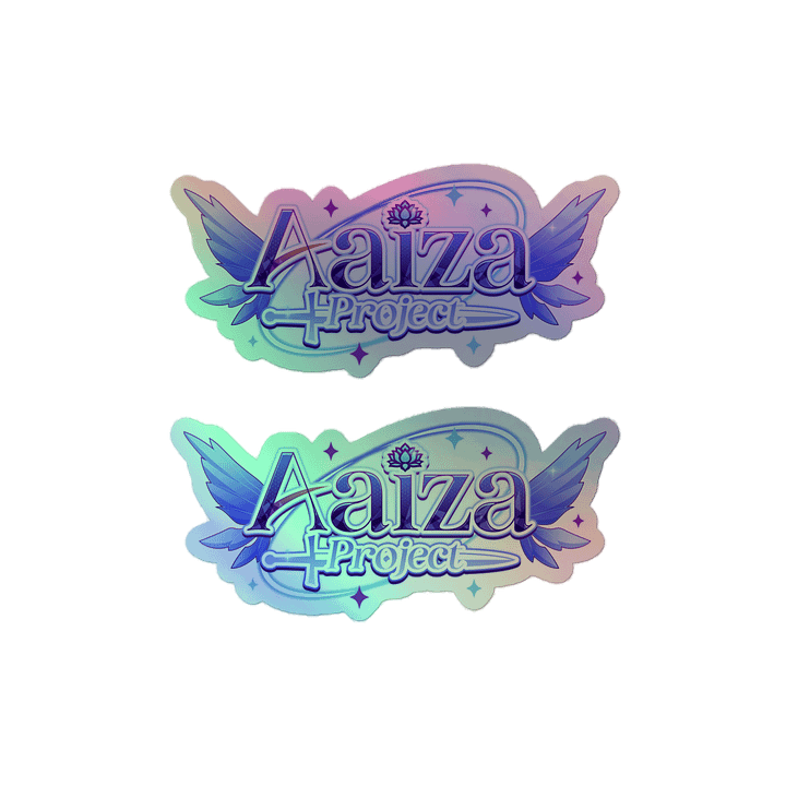 Aaiza Blossom Logo Holo Sticker product image (2)