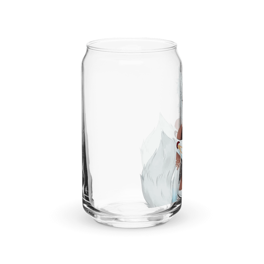 Foxy Elegance Glass: Anime-Inspired Can-Shaped Glassware product image (40)