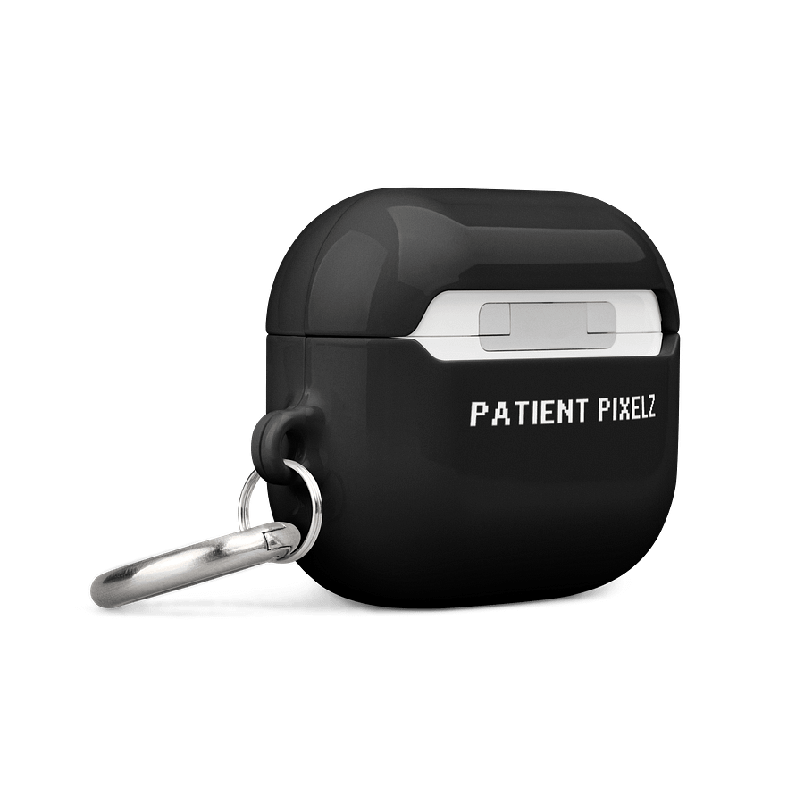 Patient PixelZ P Logo AirPods® Case (Black) product image (4)
