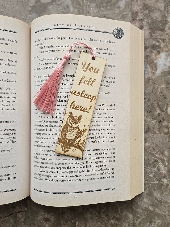 Wooden Bookmark - Sleep product image (2)