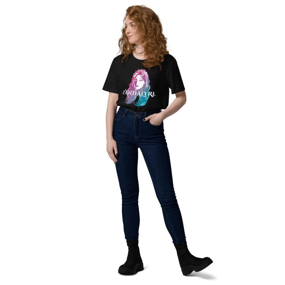 Filled Gradient Organic Cotton T-Shirt product image (8)