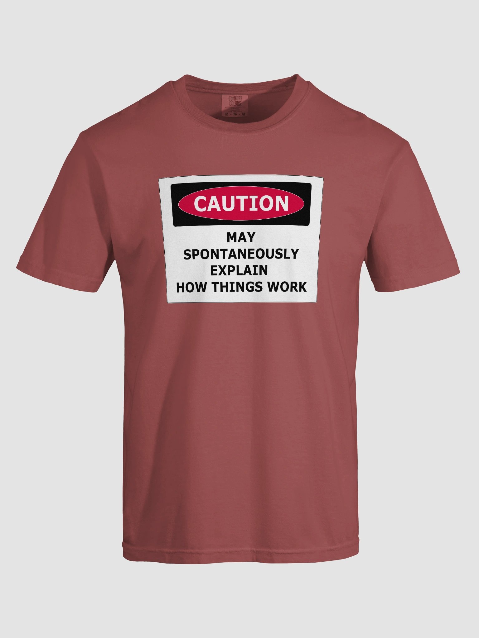 CAUTION spontaneous T-shirt product image (35)