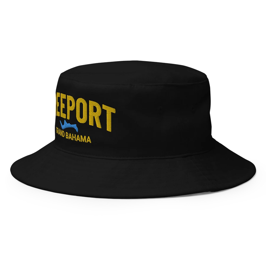 Freeport Grand Bahama Bahamas Hat : Island Bucket Hat Embroidered product image (2)