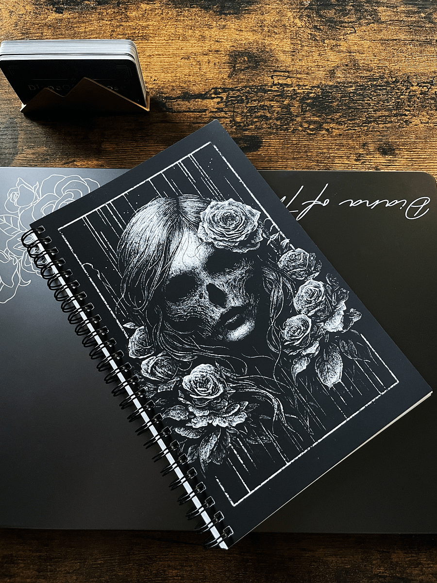 Wraith of Roses Spiral Notebook product image (1)