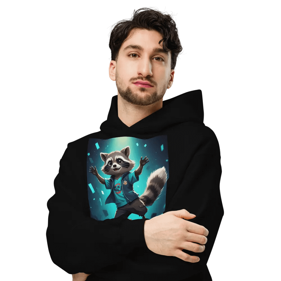 Happy Racoon Hoodie product image (6)