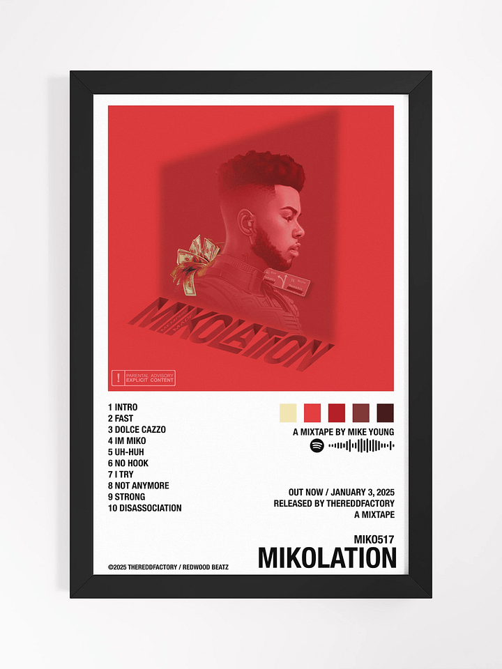 MIKOLATION OFF-WHITE POSTER product image (2)
