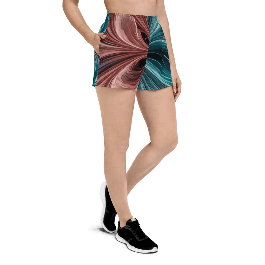 Liquid Water PT, Unisex Athetic Shorts product image (4)