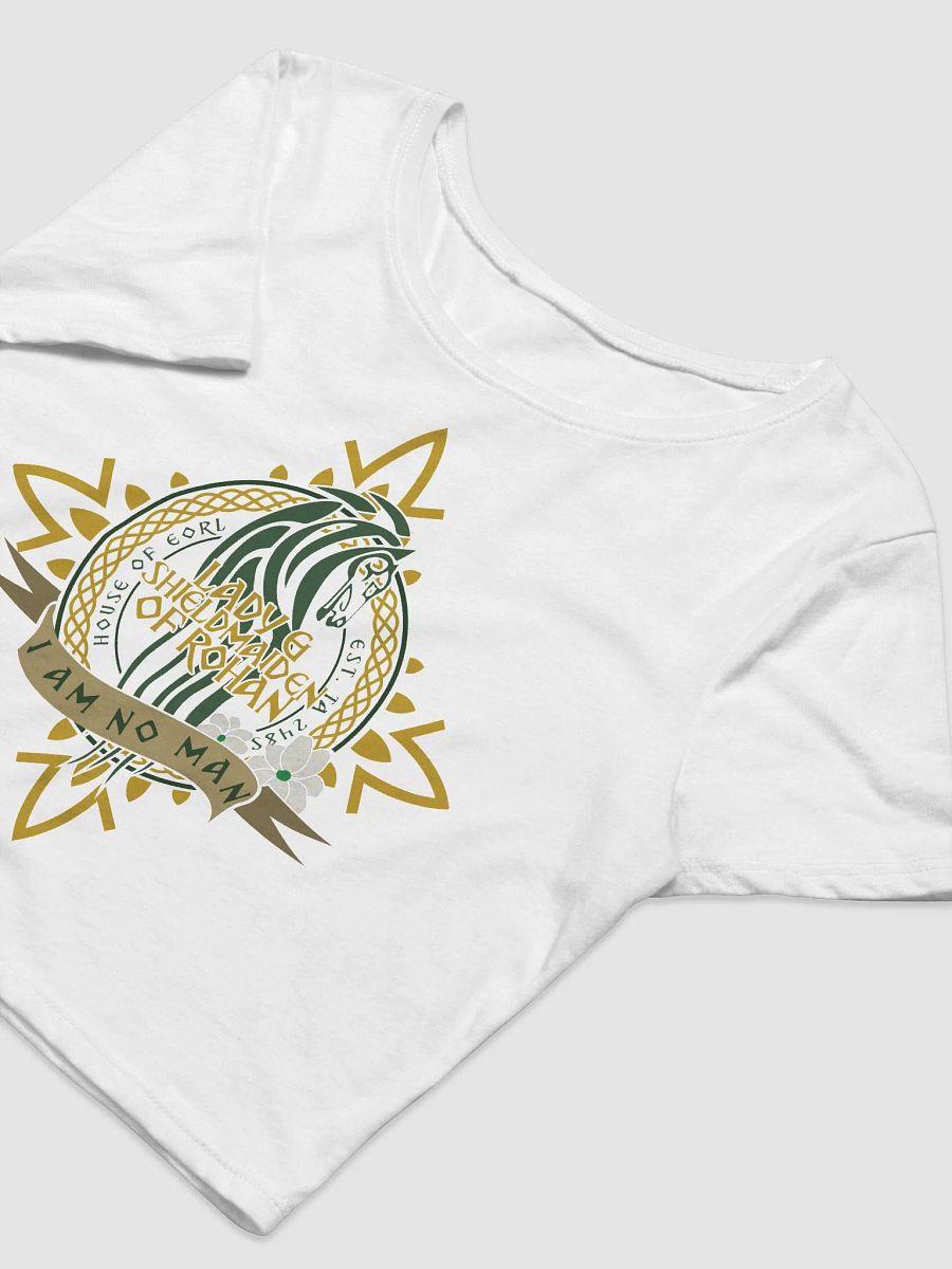 Lady & Shieldmaiden of Rohan Crop Top | Éowyn Quote product image (14)
