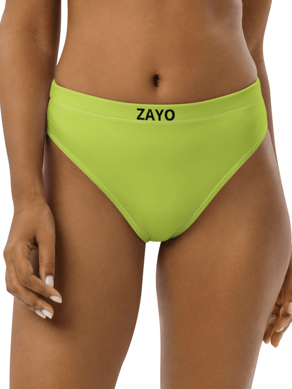 ZAYO Bold Lime High Waisted Bikini Bottom product image (1)
