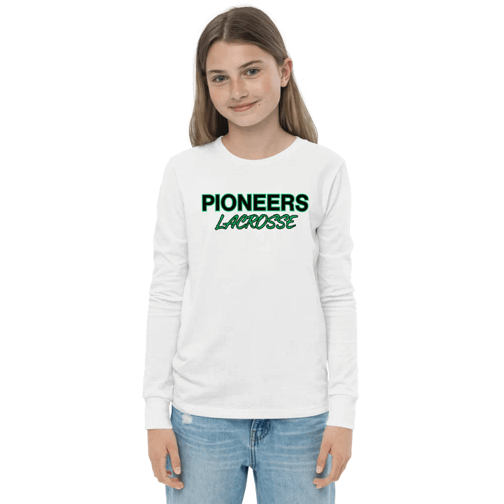Pioneers Lacrosse Youth Long Sleeve Tee product image (2)