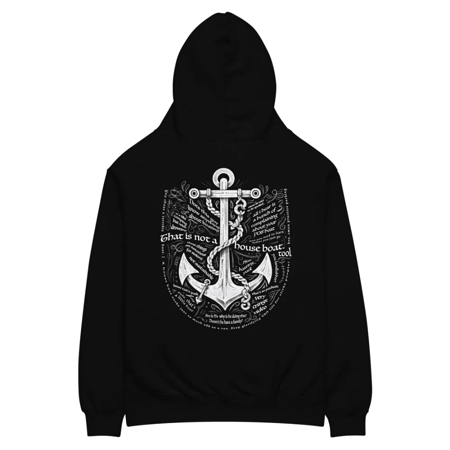 Anchored in criticism Hoodie - (Dark Colors) product image (1)