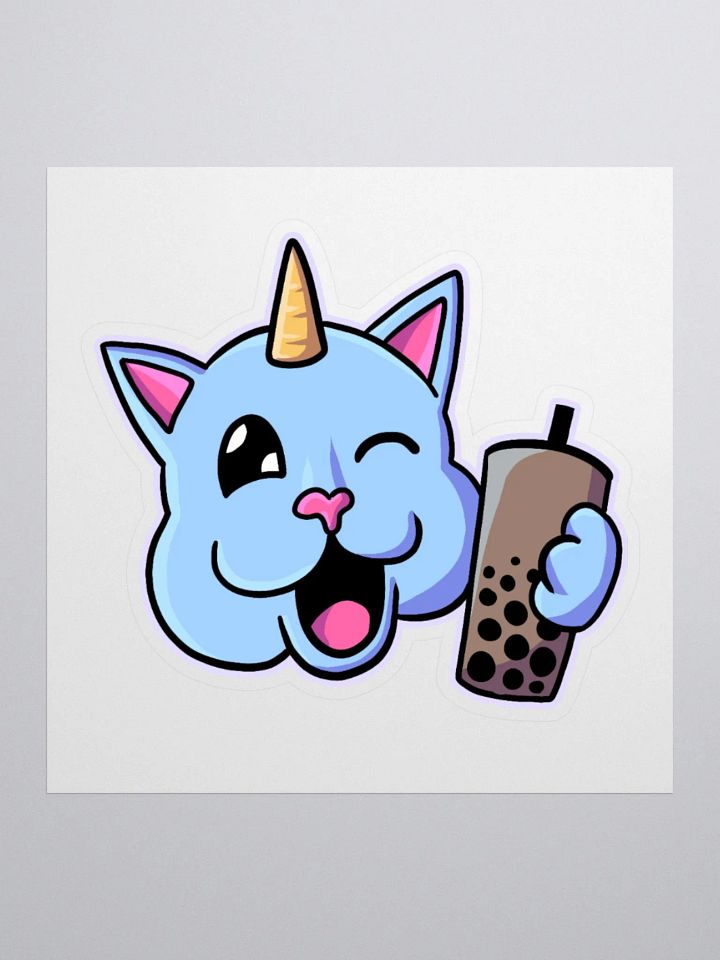 Kittycorn Boba Sticker product image (1)