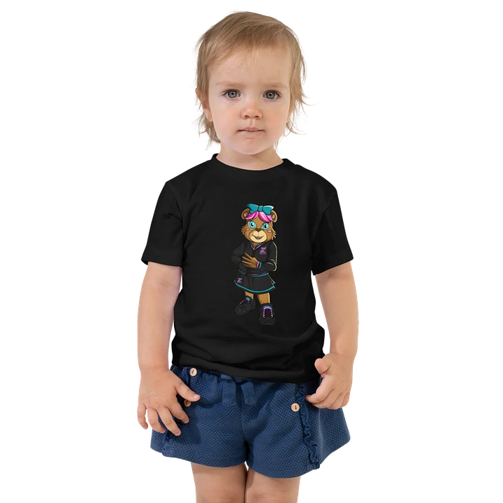 Standing Girl Bear Sitting Girl Bear Bella+Canvas Toddler T-Shirt product image (1)