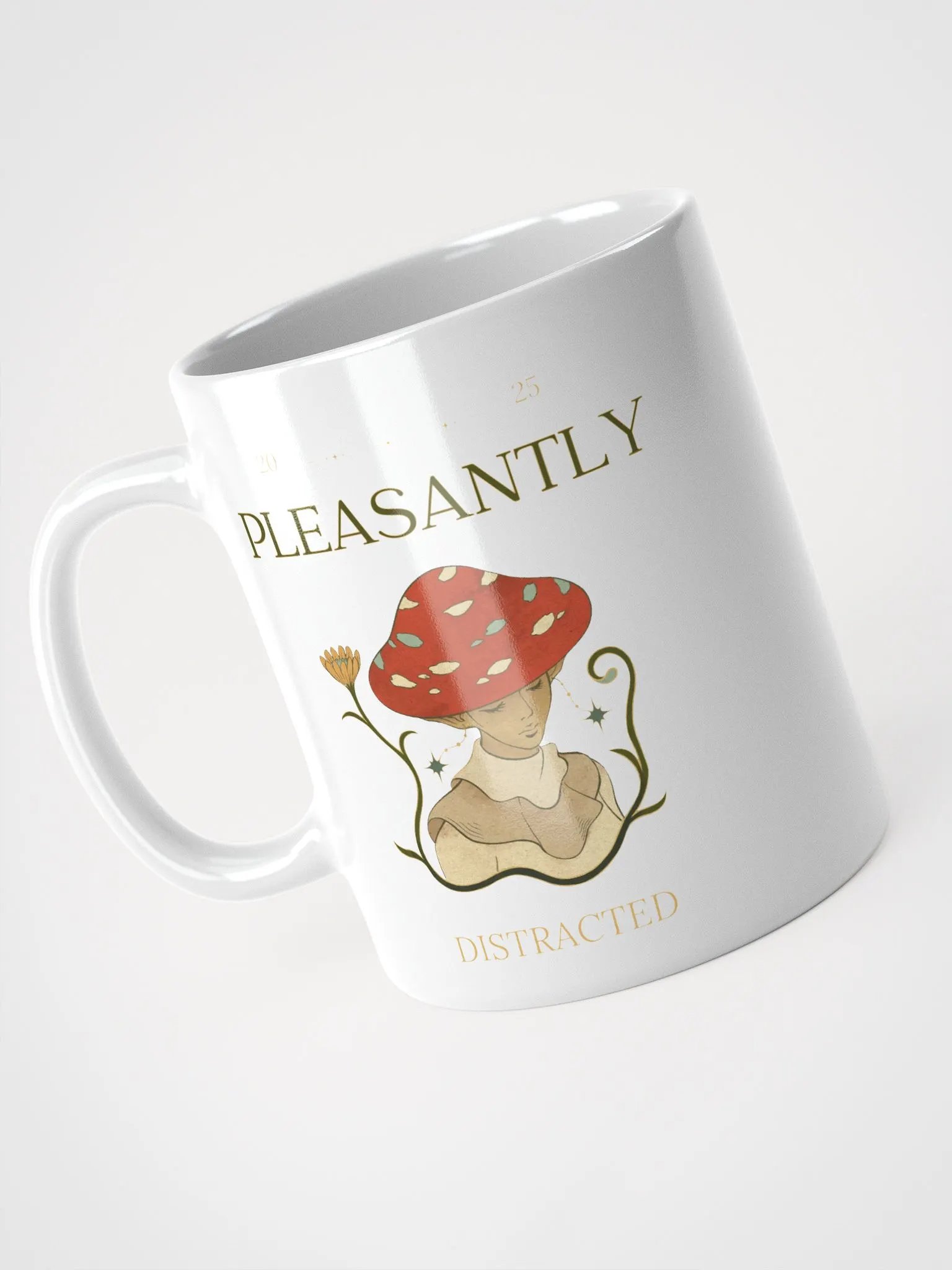 Pleasantly Distracted Mushroom Mug product image (2)