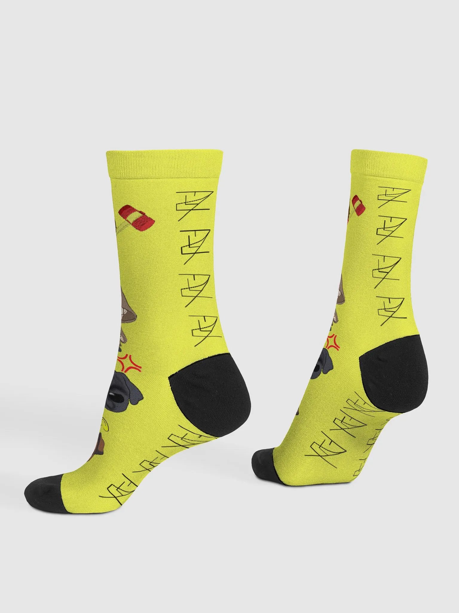 Yellow Dorn Family Socks product image (3)