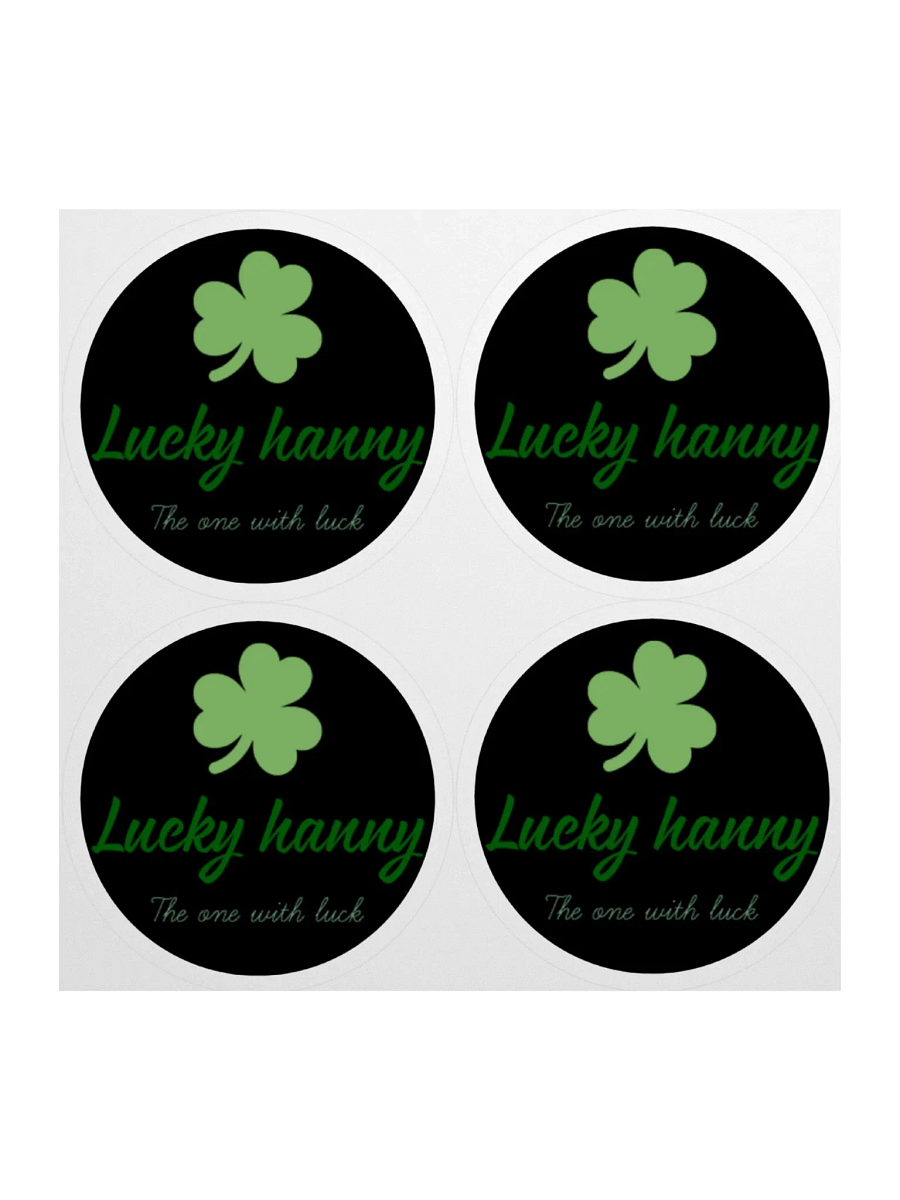 Lucky Hanny Clover Kiss Cut Stickers product image (1)