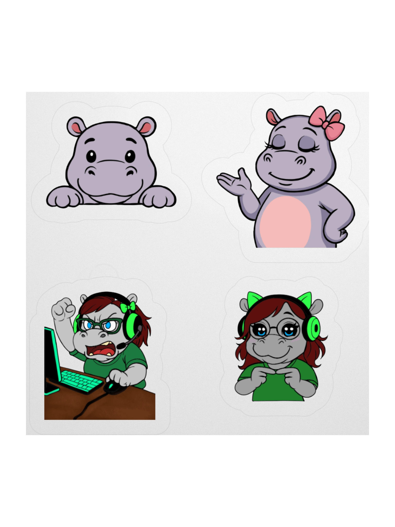 Hippo Stickers product image (1)