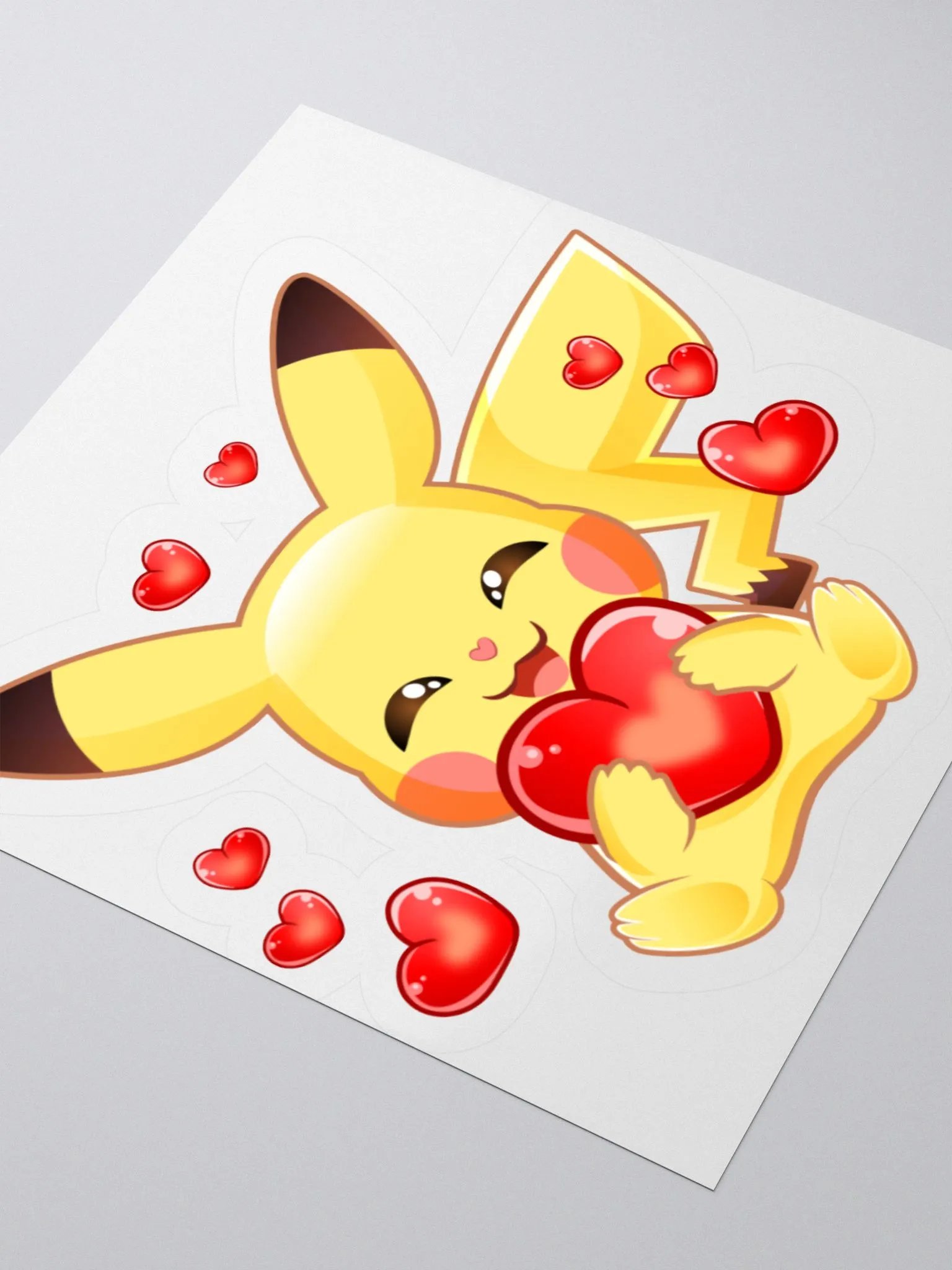 Pika love stickers product image (3)