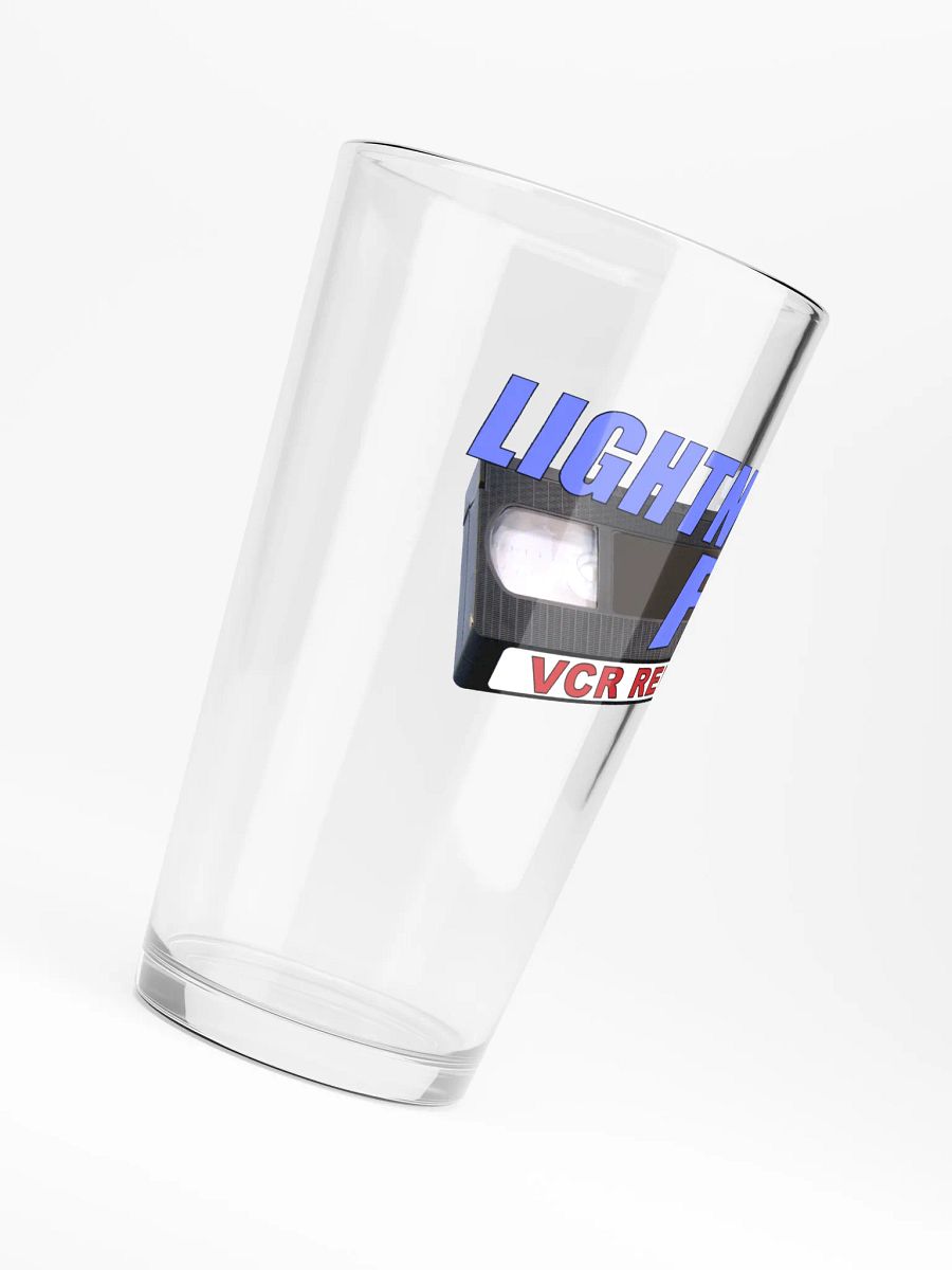 Lightning Fast VCR Repair Pint Glass product image (6)