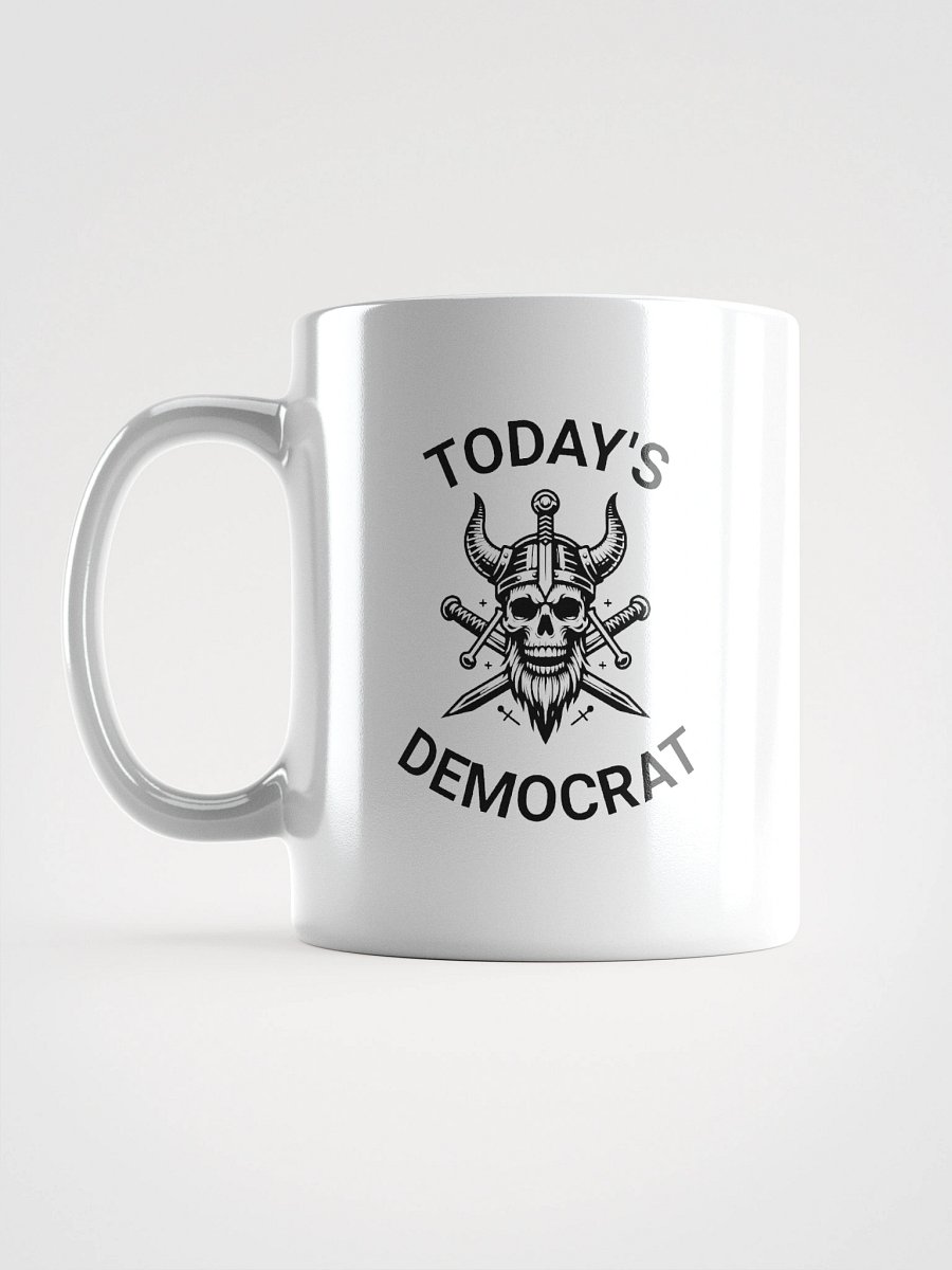 Today's Democrat Viking Skull Design mug product image (2)