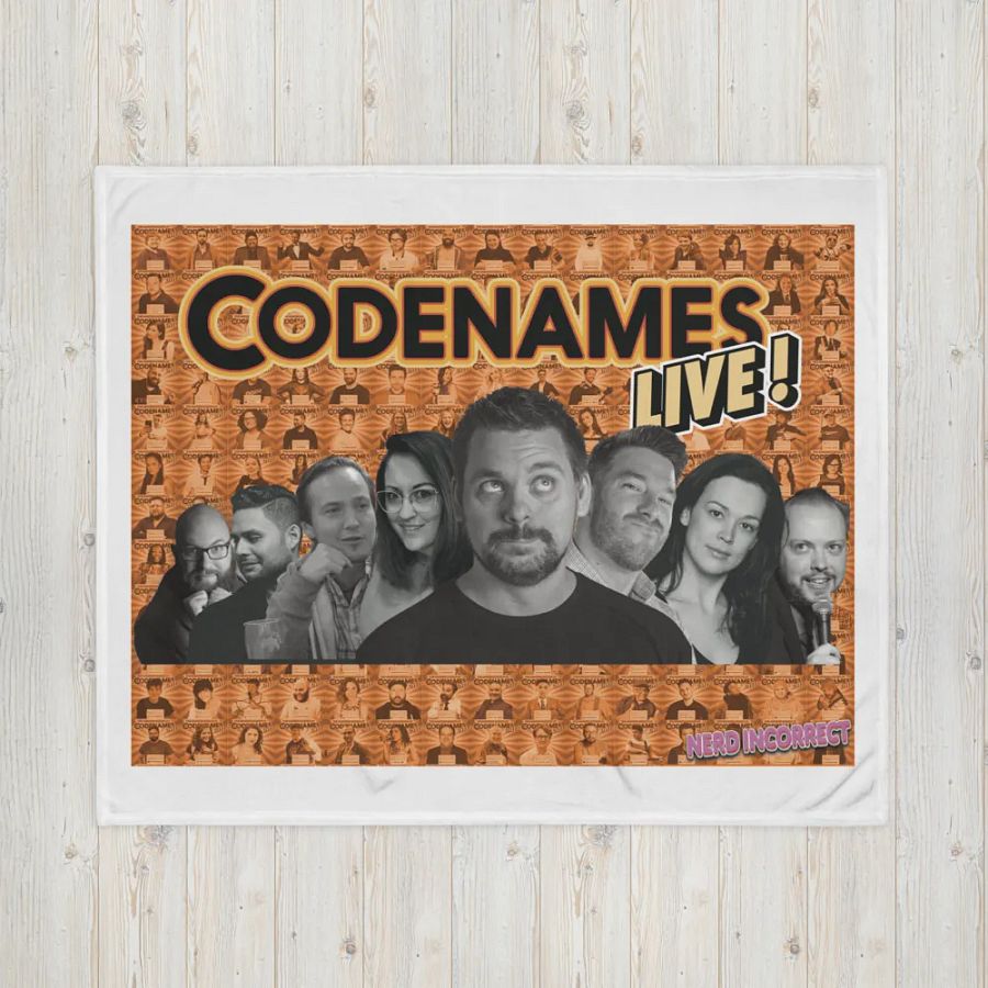 Codenames LIVE! Cast Throw Blanket product image (4)