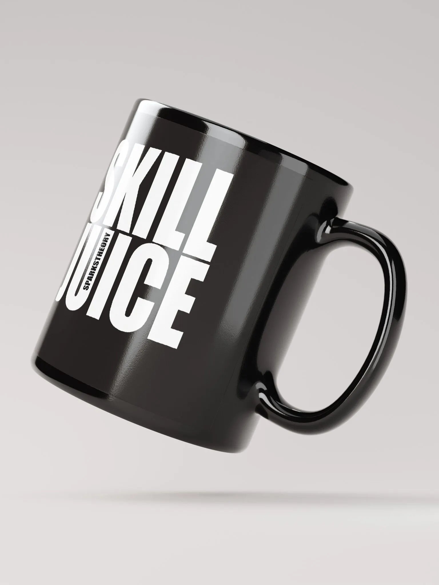 Skill Juice - Black Glossy Mug product image (4)