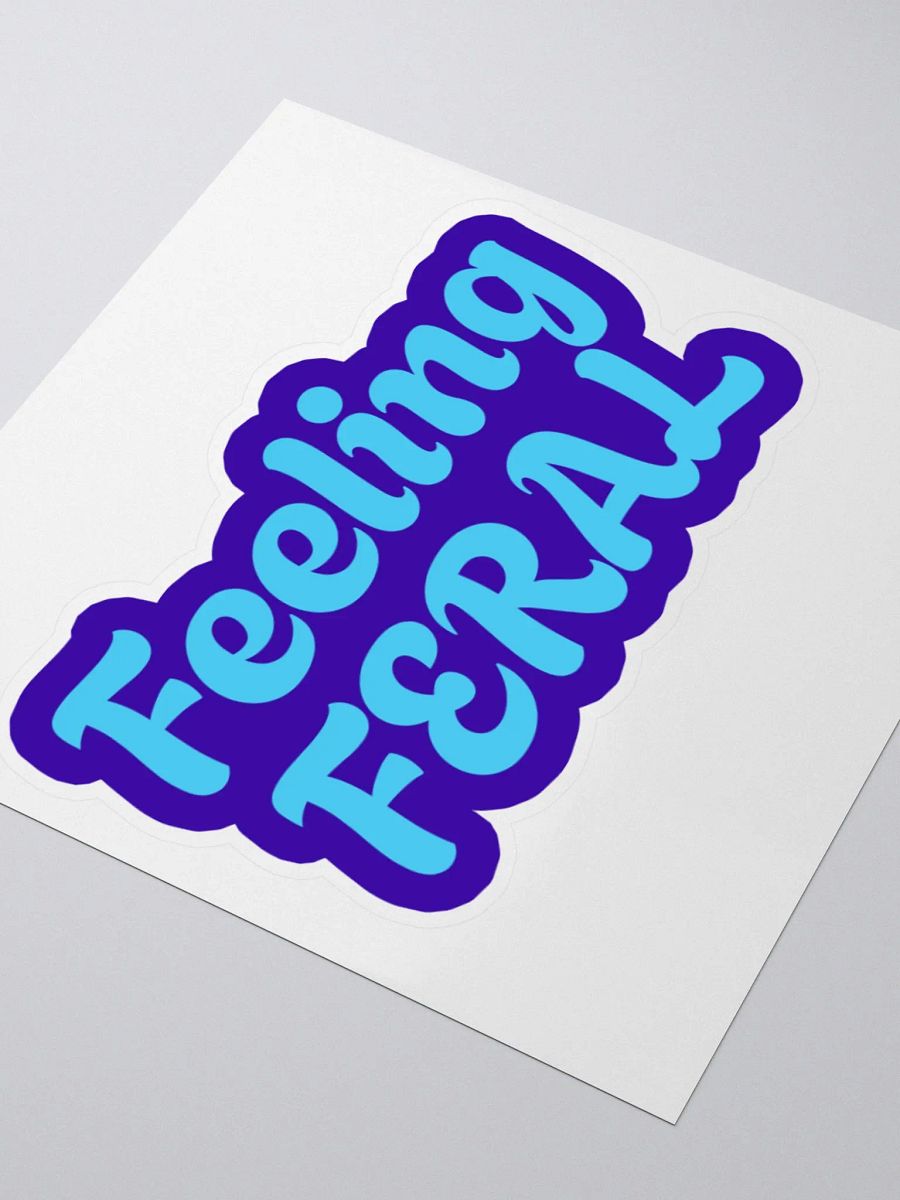 "Feeling Feral" Kiss Cut Stickers product image (9)