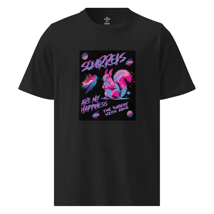 SQUIRRELS ARE MY HAPPINESS UNDERARMOUR TEE product image (1)