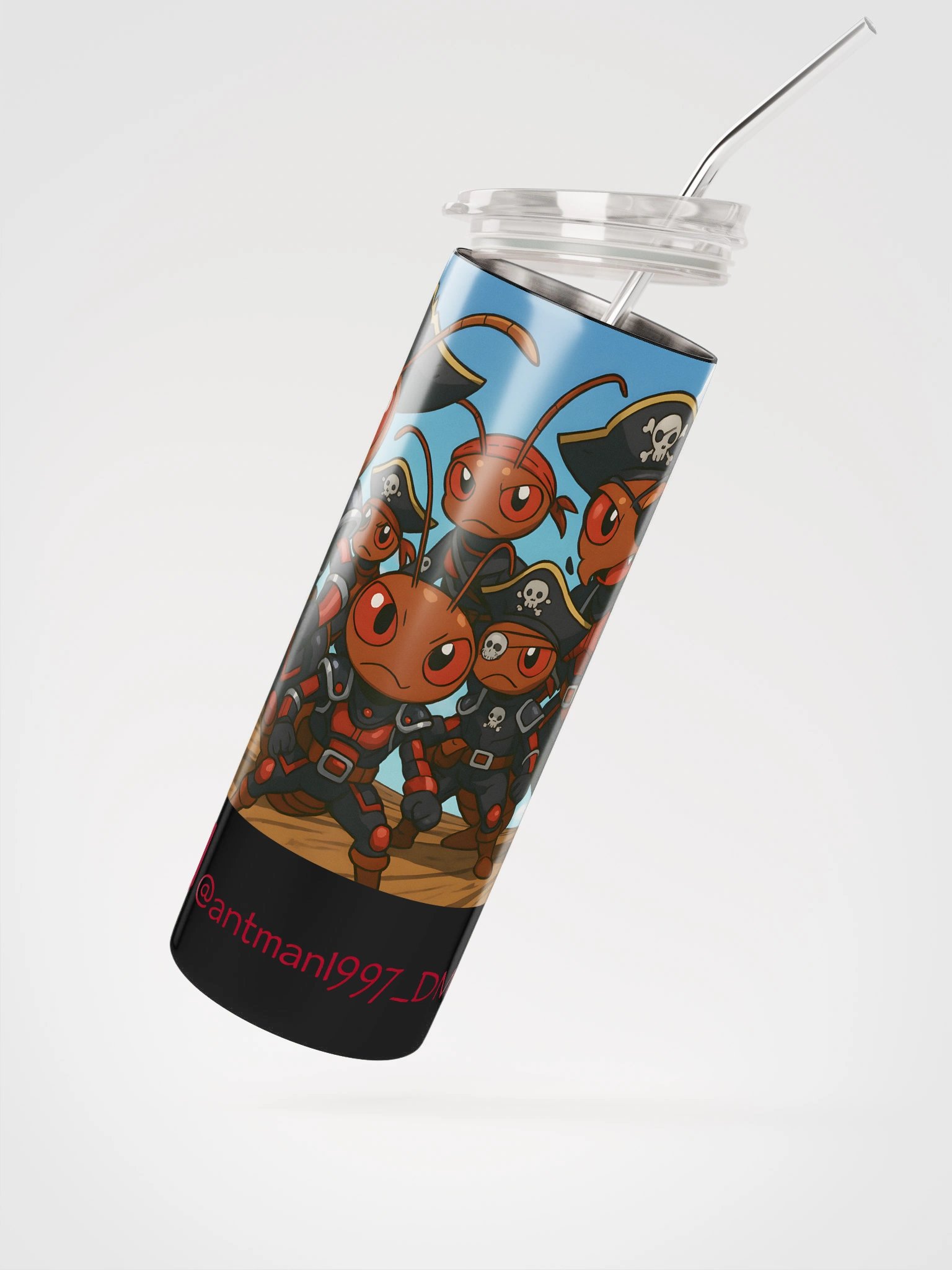 Pirate Ants Stainless Steel Tumbler product image (2)
