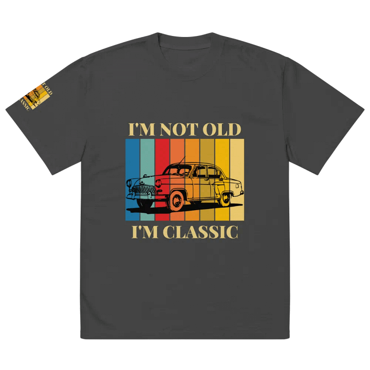 Vintage Classic Car Graphic Oversized Tee product image (5)