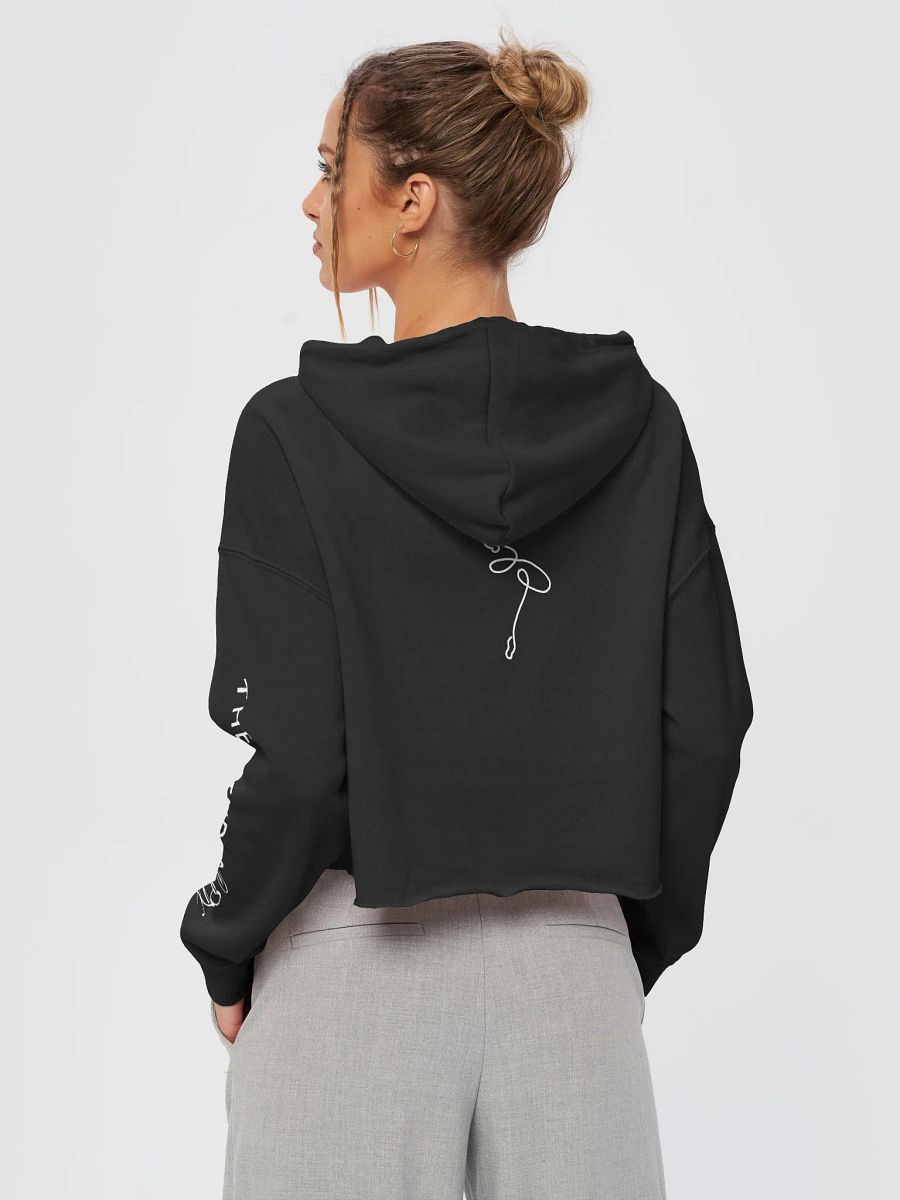 Crop Sweatshirt | Multiple Colour Options with White Logo/Text product image (1)