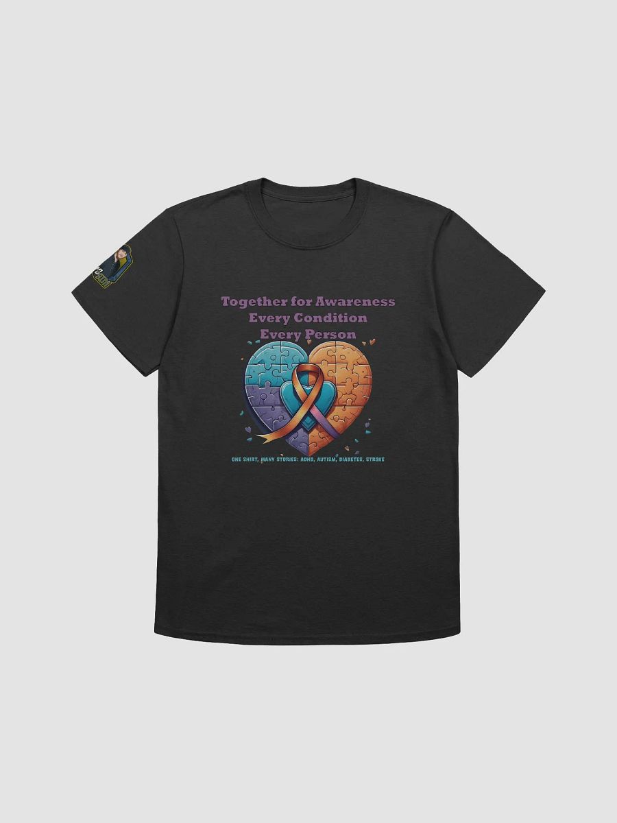 Inclusive Puzzle Heart Awareness T-Shirt product image (1)
