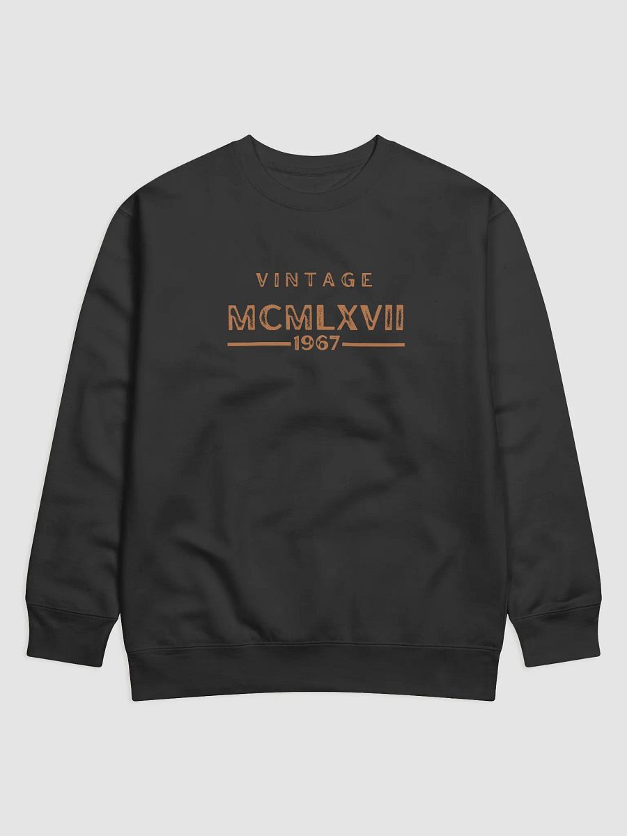 Vintage MCMLXVII 1967 Premium Sweatshirt product image (1)