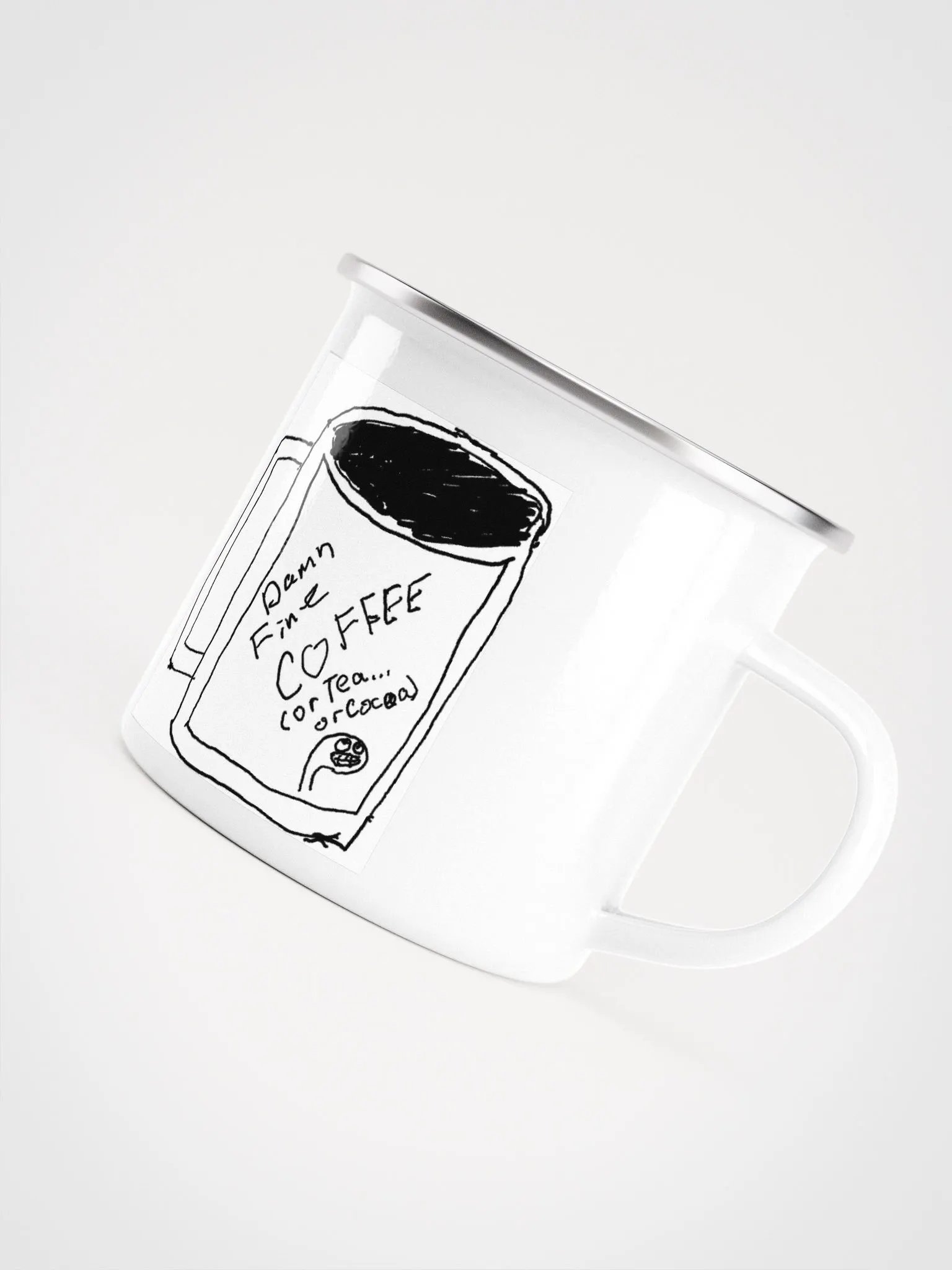 D-mn Fine Coffee Enamel Mug product image (4)