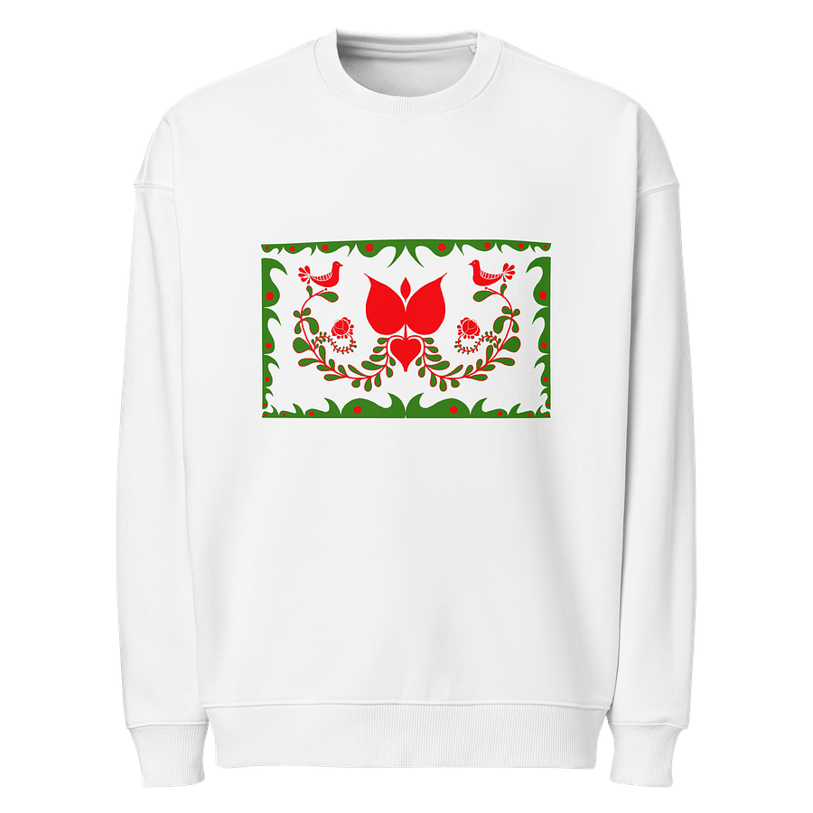 Traditional Hungarian Folk Art Tulip Sweatshirt product image (1)