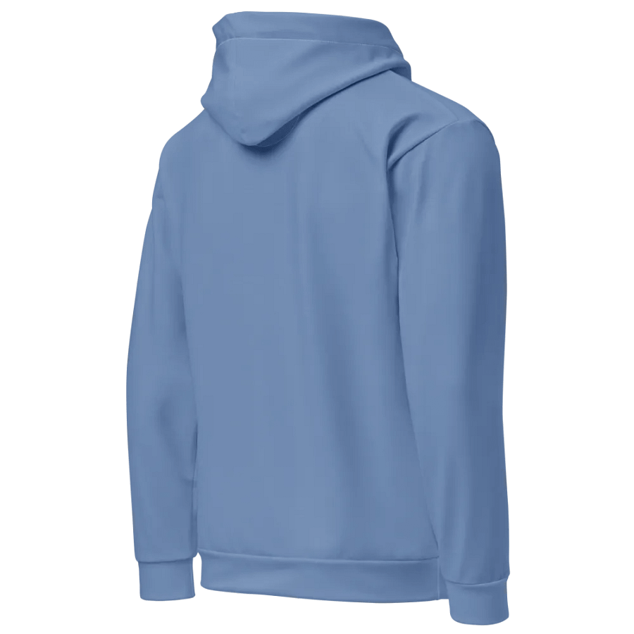 Light Blue Hoodie With Blue Flowers product image (5)