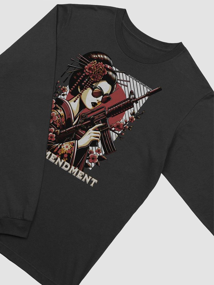 2A Geisha Red 2nd Amendment Long Sleeve product image (1)