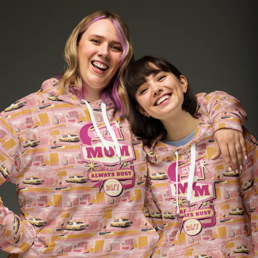 Super Mom All Over Print Hoodie product image (2)