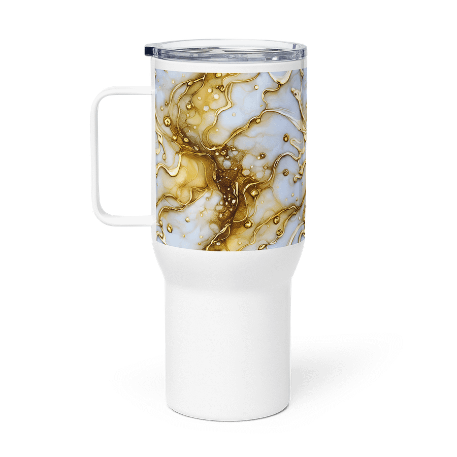 Golden Swirls Travel Mug product image (5)