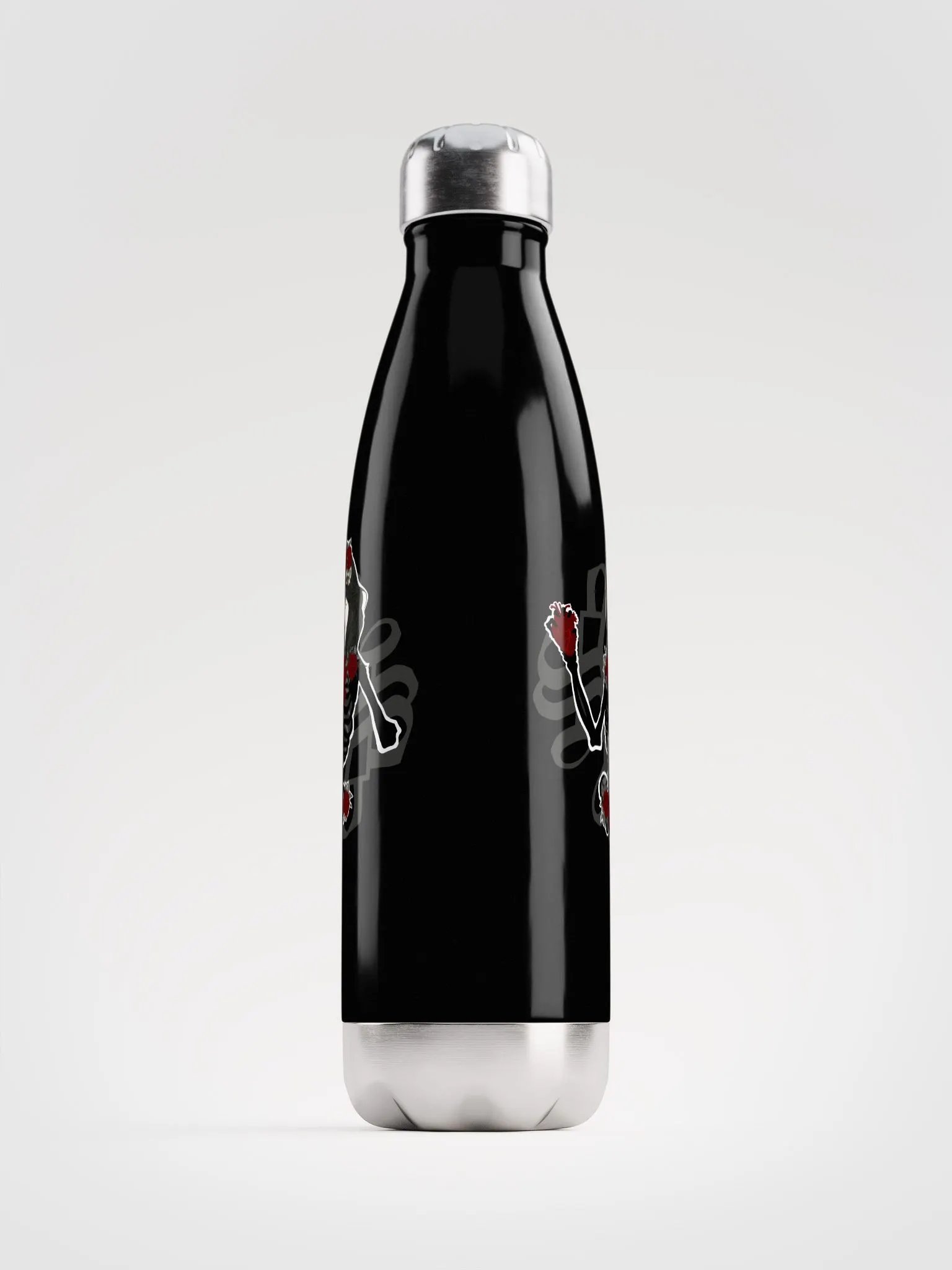 Steel water bottle product image (1)