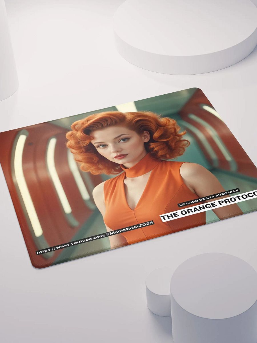 Mouse Pad Gaming The Orange Protocol product image (4)