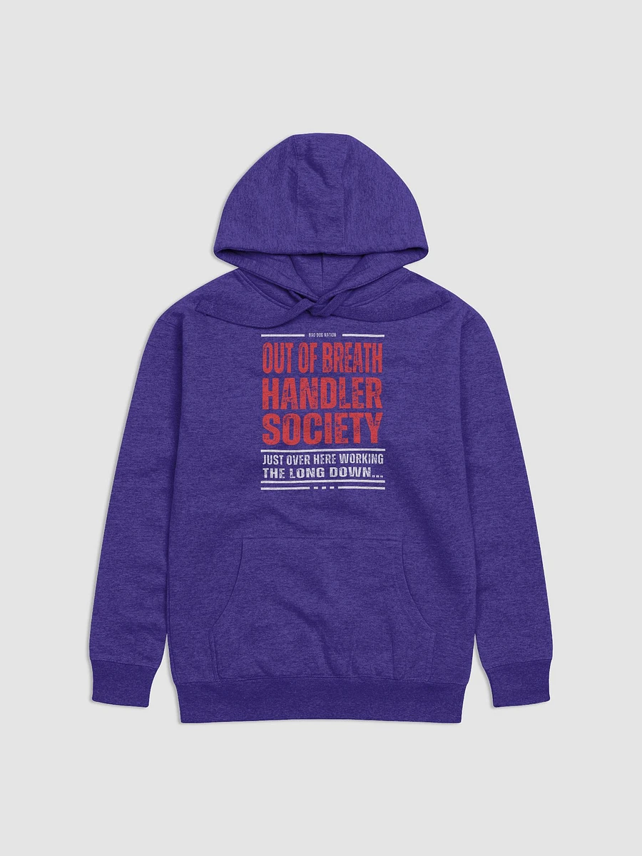 Out of Breath Handler Society - Front Print - Premium Adult Unisex Hoodie product image (5)