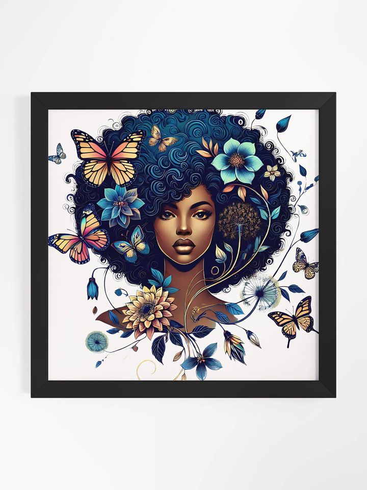 VEDENS Floral Framed Art Print product image (1)