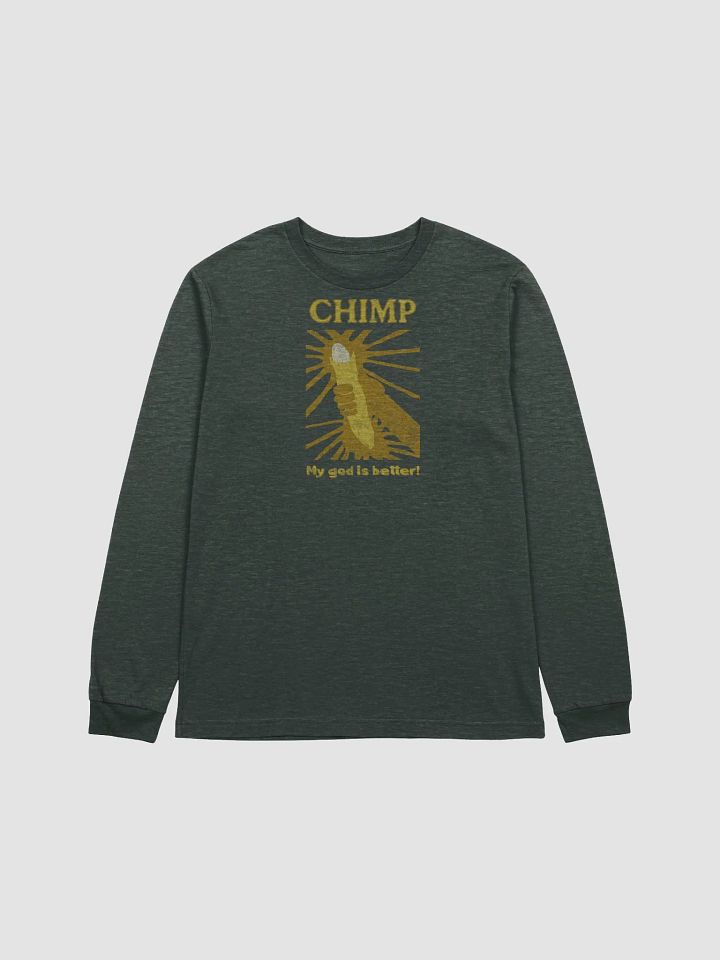 Chimp: My God Is Better LS T-shirt product image (18)