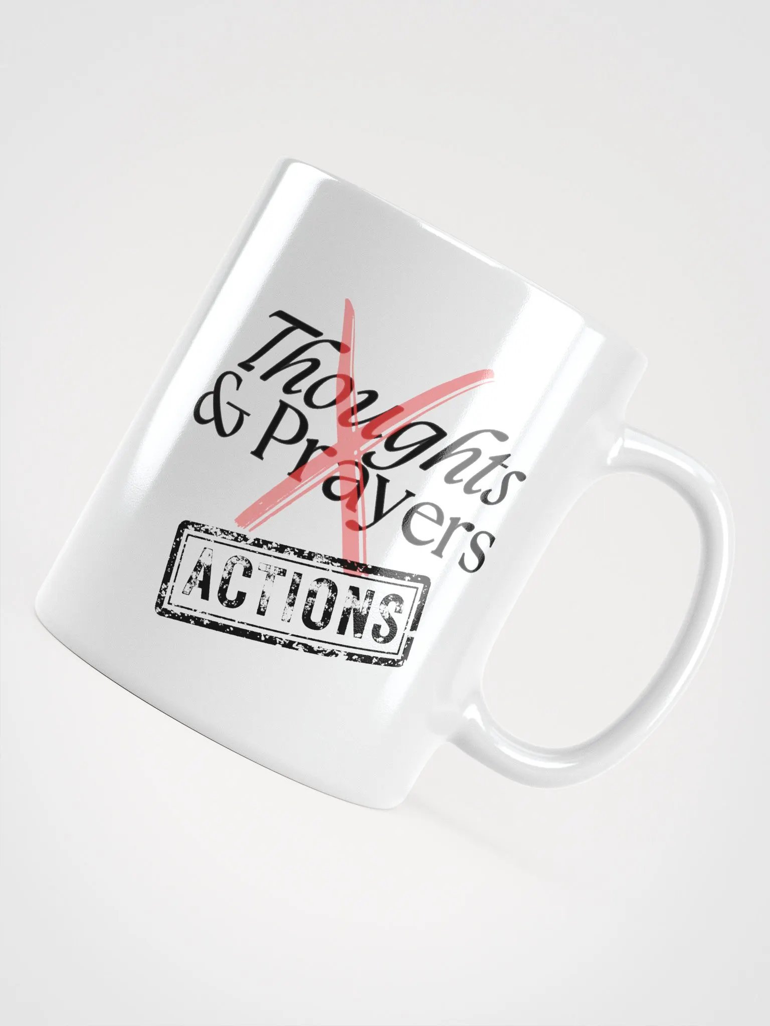 No More Thoughts and Prayers Mug product image (4)