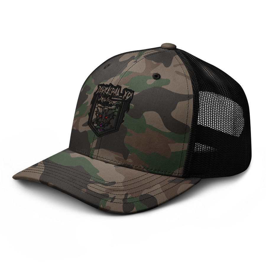 DARKALPHA CAMO TRUCKER HAT product image (6)